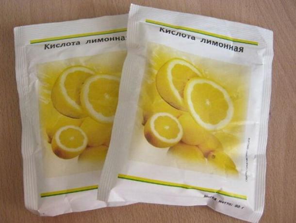 Лимонена киселина и сода - две основна съставка.