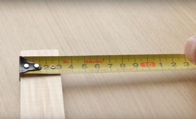 Измерване на лента с улавяне на обект.