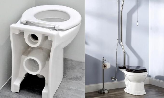 Уникален американски тоалетна система. / Снимка: videoboom.cc