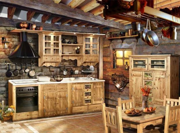 Дървени рафтове за кухнята: видео инструкции за инсталиране на кухненски рафтове със собствените си ръце, цена, снимка