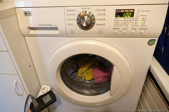 Как консумира пералня и дали да се запишете