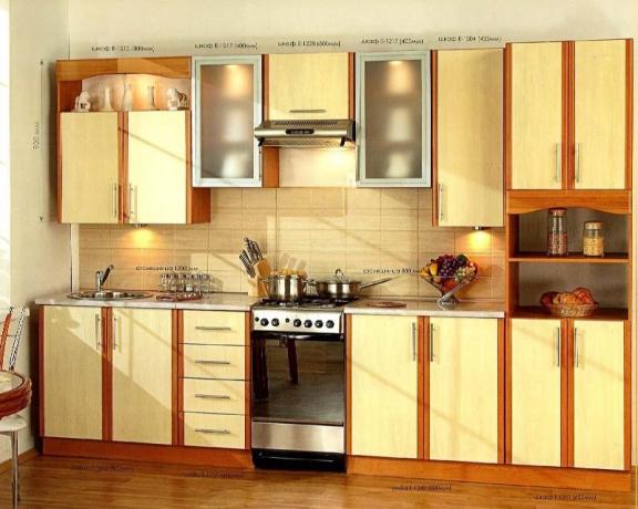 Евтини кухненски мебели (48 снимки): видео инструкции за инсталиране на кухненски комплект със собствените си ръце, цена, снимка