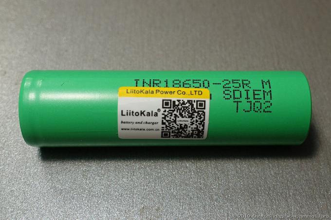Високите сегашните батерии Liitokala INR1865025R 20A