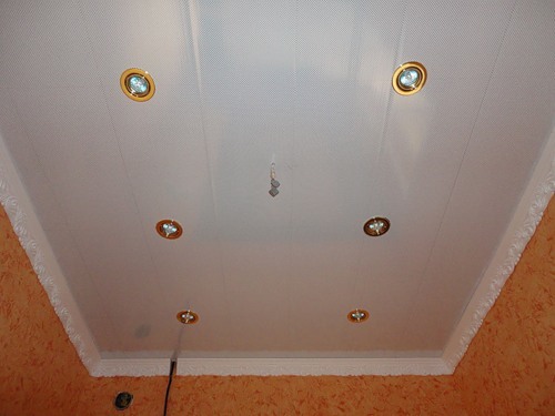 PVC таванни панели