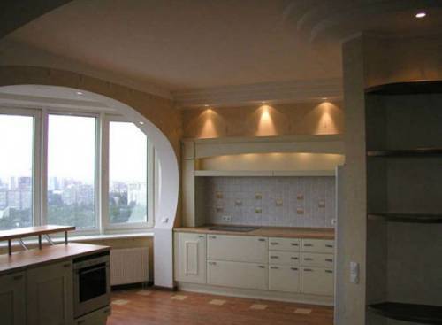 кухненски дизайн 9 кв м с балкон