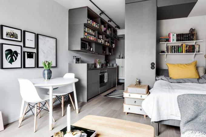 Къде да съхранявате неща в малък апартамент: 9 идеи от дизайнери