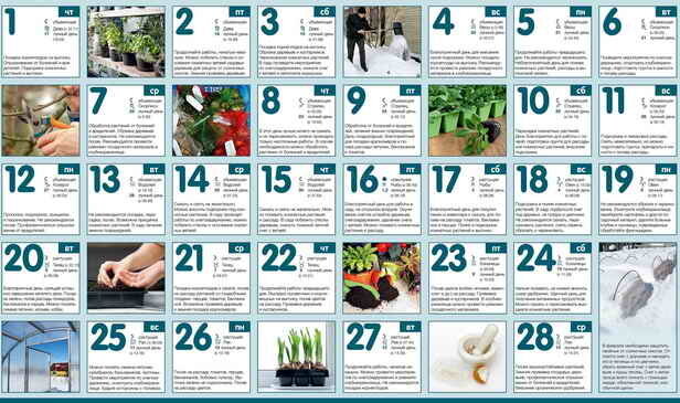 Календар градинар