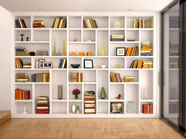 5 необичайни идеи за това къде да съхранявате книги в малък апартамент