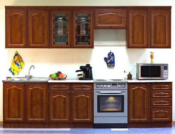 Кухнята на Диана (42 снимки): видео инструкции за самостоятелна инсталация, характеристики на този кухненски комплект, цена, снимка