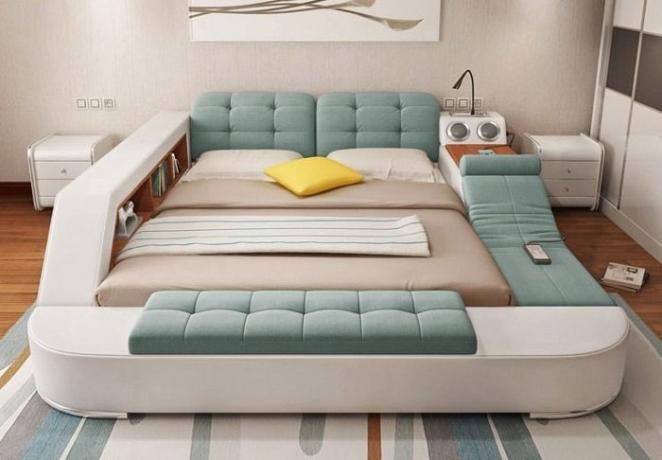 Купувачът може да избере най-необходимото оборудване прекрасен леглото