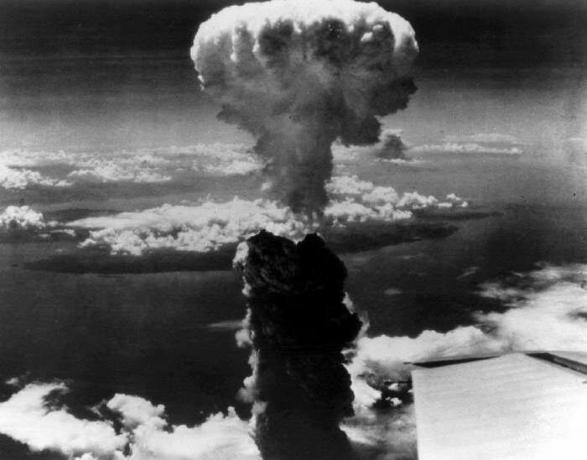 Атомната бомба над Нагазаки.