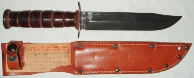 Ka-Bar - известен с нож американски морски пехотинци. | Снимка: usmilitariaforum.com. 