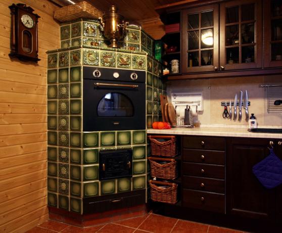 Тухлени печки за кухнята (36 снимки), руска печка на дърва в интериора на кухнята, направи си сам: инструкции, фото и видео уроци, цена
