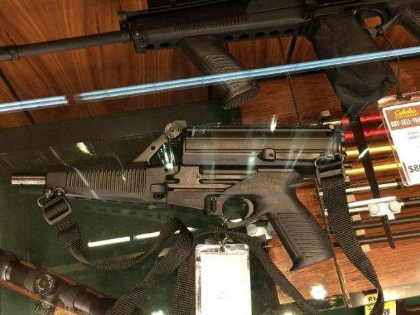 Картечен пистолет Calico M960: най-странните оръжия на американските инженери