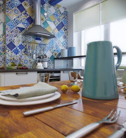 Кухня в средиземноморски стил (51 снимки): как да я създадете сами, инструкции, фото и видео уроци